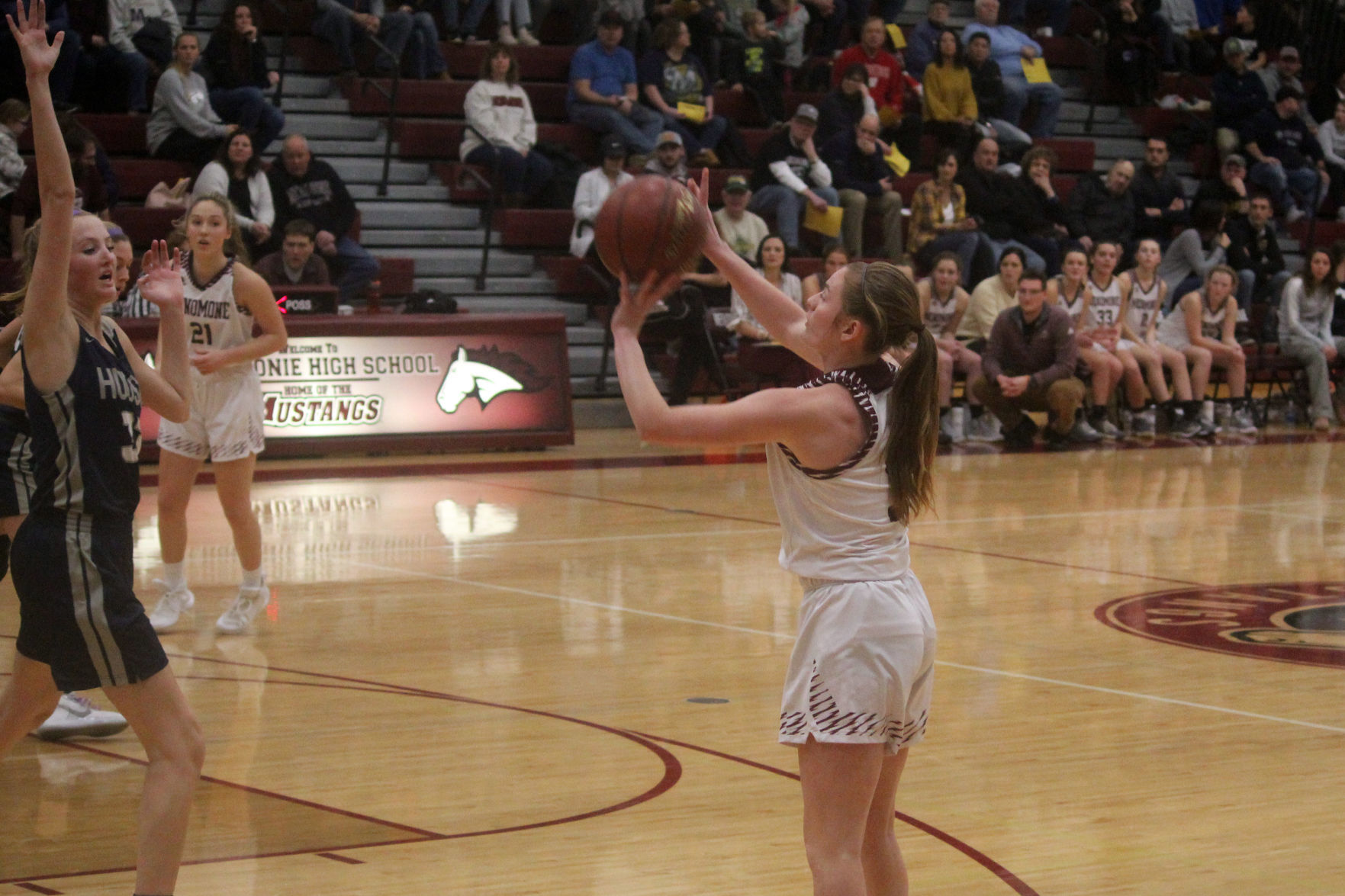 Hudson at Menomonie girls basketball 1-10-20